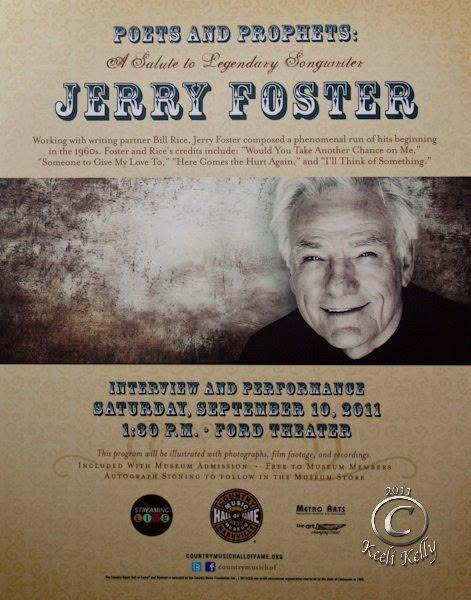 Poster for Poets and Prophets: A Salute to Legendary Songwriter Jerry Foster
